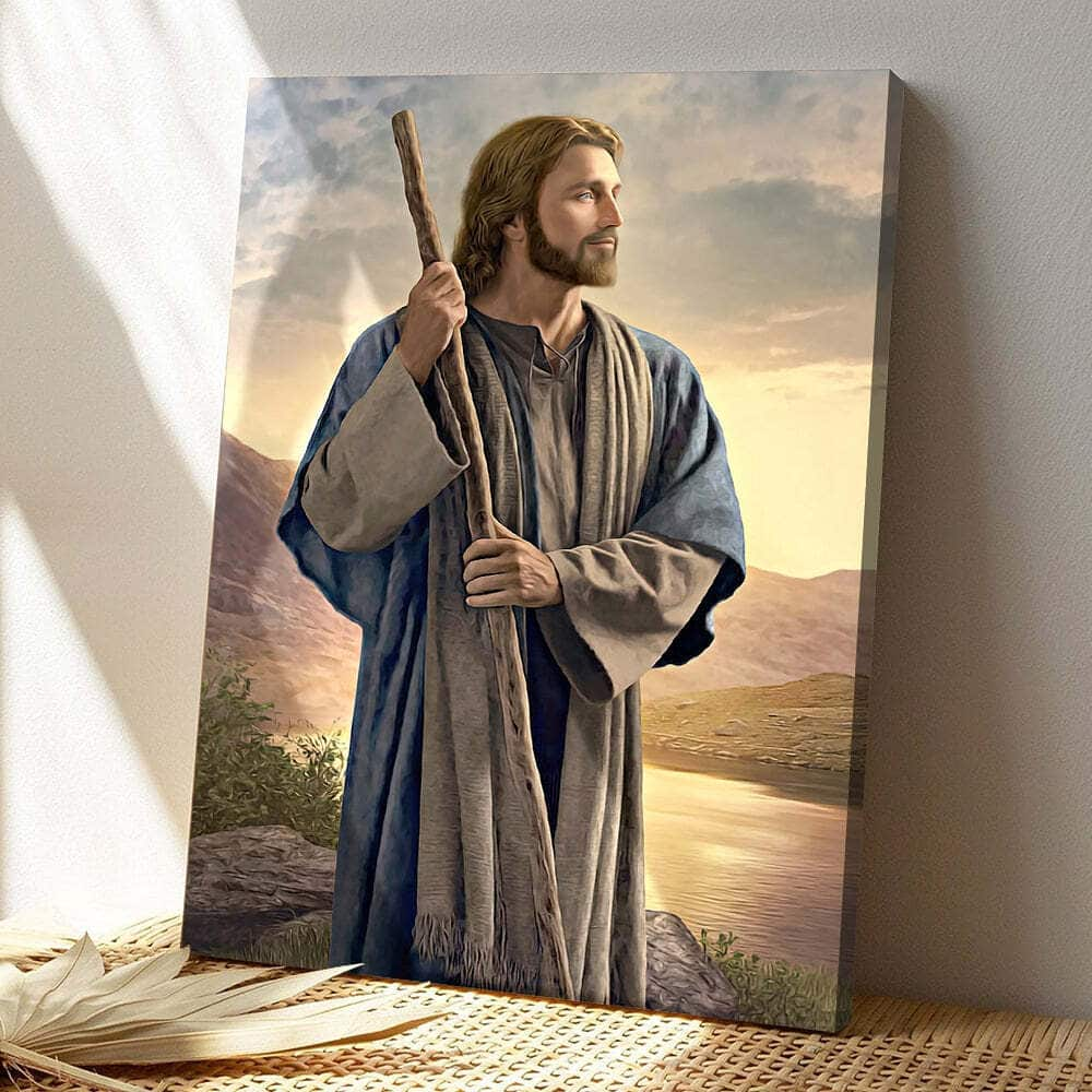 Jesus Christ Jesus Bible Verse Scripture Canvas Print