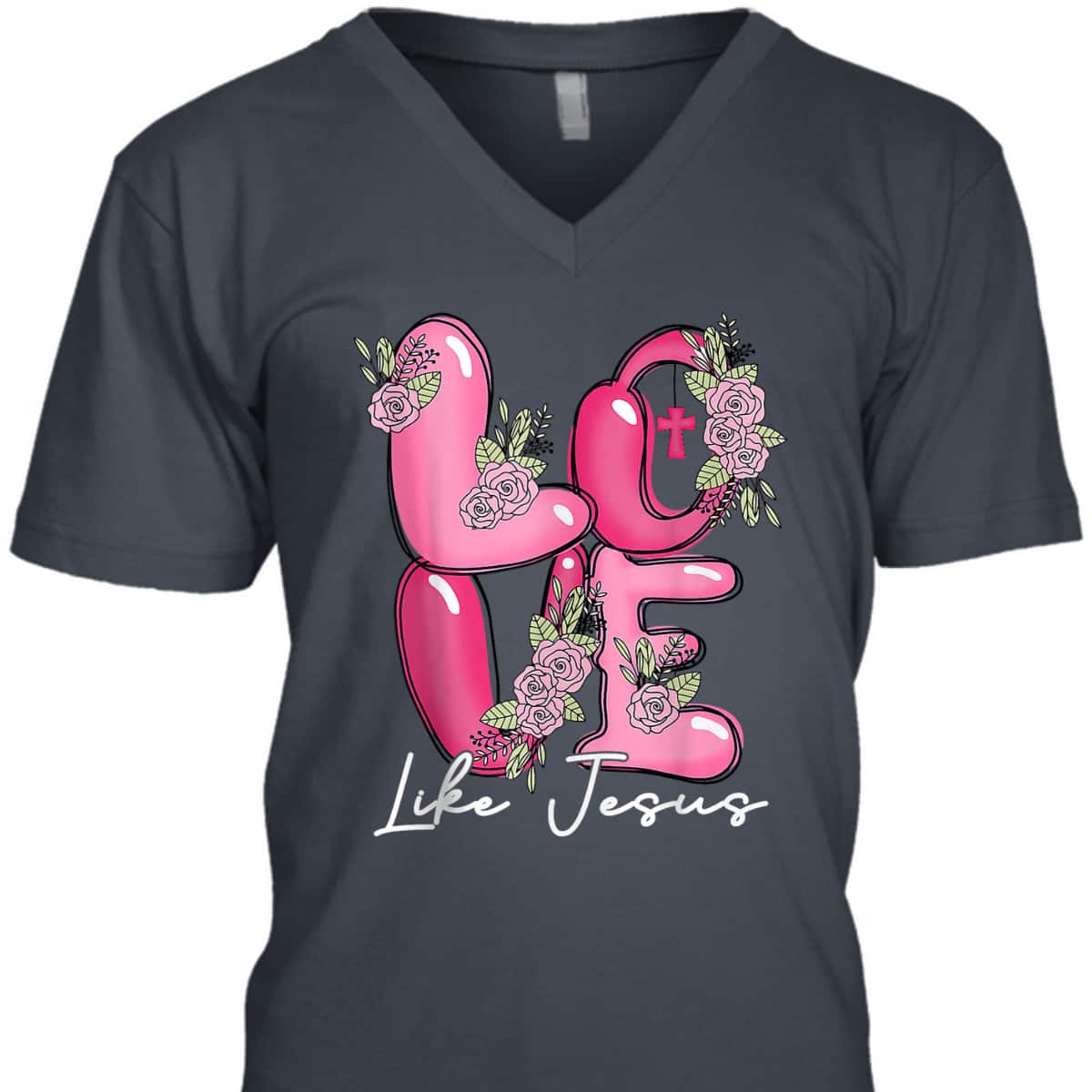 Love Like Jesus Learning To Live Christian Valentine Day T-Shirt Love Like Jesus Learning To Live Christian Valentine Day T-Shirt
