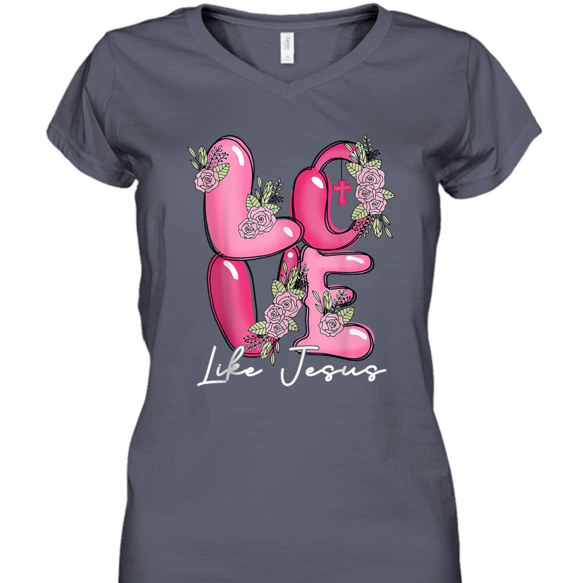 Love Like Jesus Learning To Live Christian Valentine Day T-Shirt Love Like Jesus Learning To Live Christian Valentine Day T-Shirt