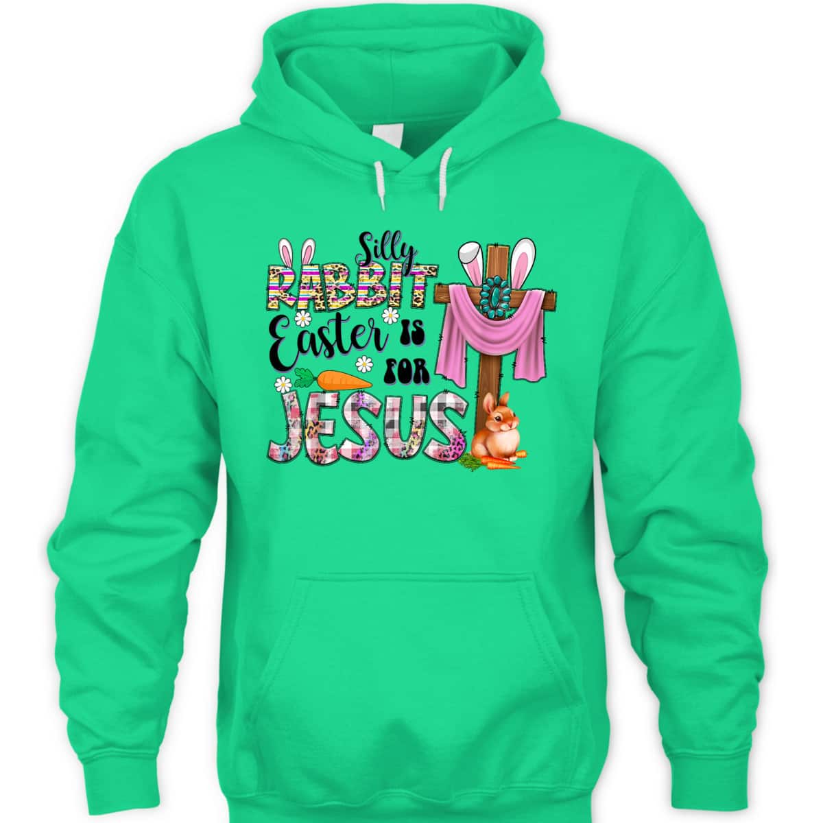 Silly Rabbit Easter For Jesus Christian Easter Day Leopard T-Shirt Silly Rabbit Easter For Jesus Christian Easter Day Leopard T-Shirt