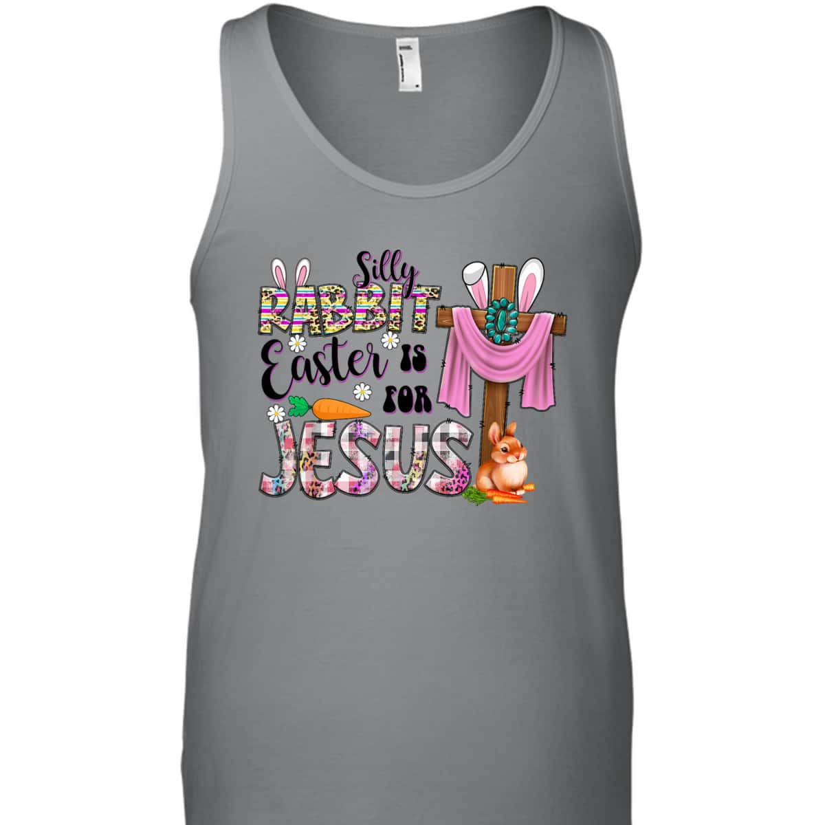 Silly Rabbit Easter For Jesus Christian Easter Day Leopard T-Shirt Silly Rabbit Easter For Jesus Christian Easter Day Leopard T-Shirt