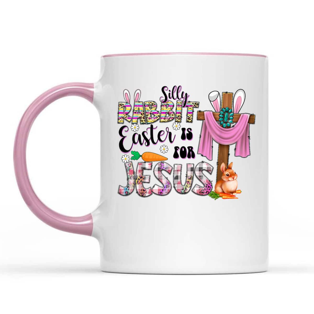 Silly Rabbit Easter For Jesus Christian Easter Day Leopard T-Shirt Silly Rabbit Easter For Jesus Christian Easter Day Leopard T-Shirt