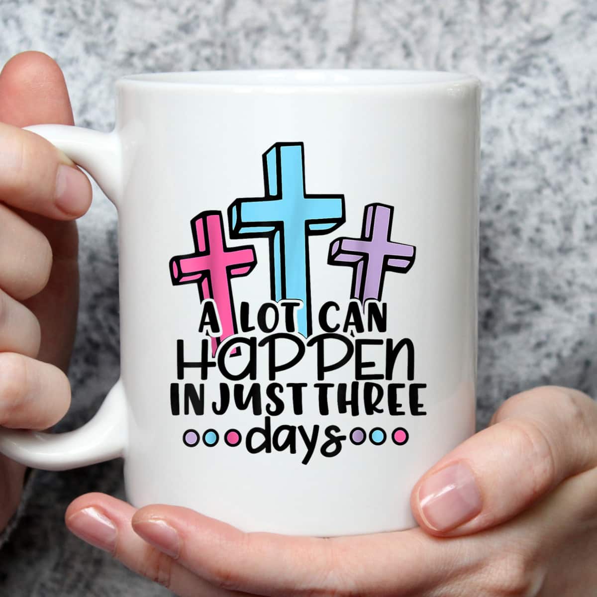 Christian Jesus A Lot Can Happen In 3 Days Easter Day T-Shirt Christian Jesus A Lot Can Happen In 3 Days Easter Day T-Shirt