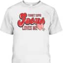 Forget Cupid Jesus Loves Me Christian Heart Valentines Day T-Shirt