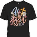 Easter Retro Groovy He Is Risen Christian Easter Day T-Shirt Easter Retro Groovy He Is Risen Christian Easter Day T-Shirt