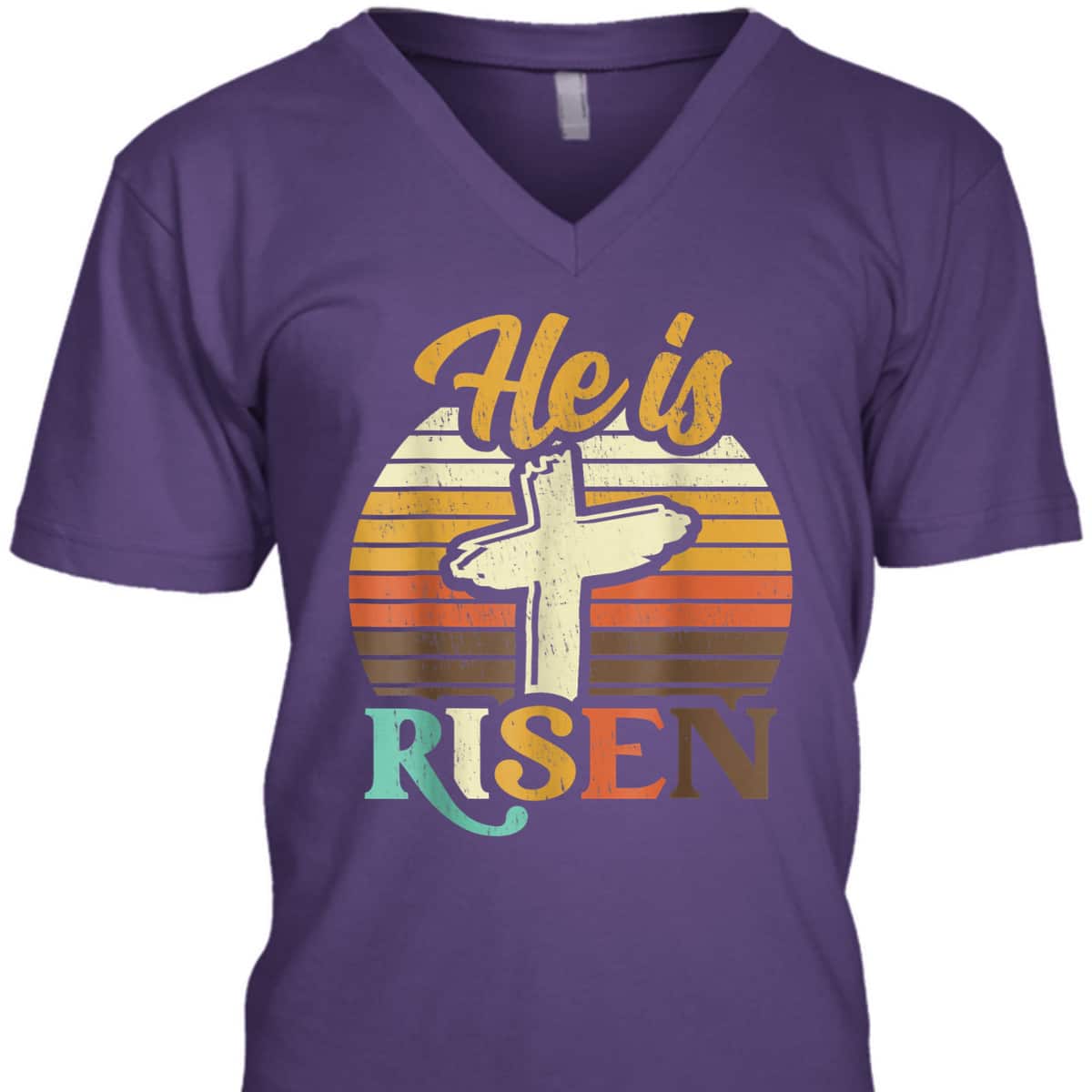 He Is Risen Christian Easter Jesus Bunny T-Shirt He Is Risen Christian Easter Jesus Bunny T-Shirt