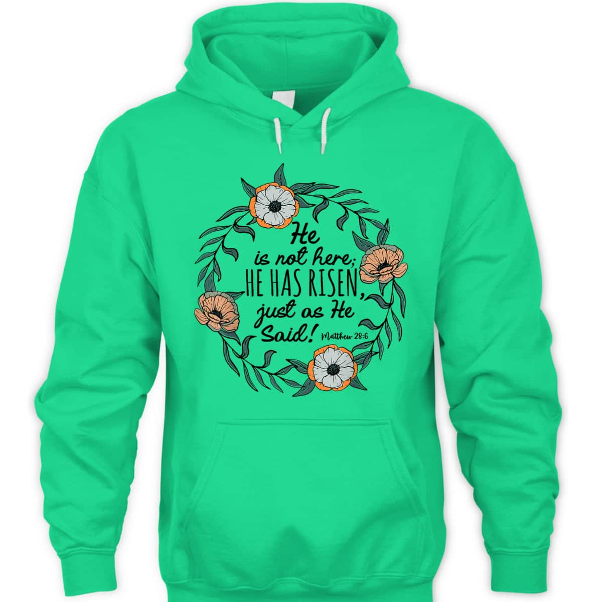 He Is Not Here He Has Risen Matthew 286 Christian Easter T-Shirt He Is Not Here He Has Risen Matthew 286 Christian Easter T-Shirt