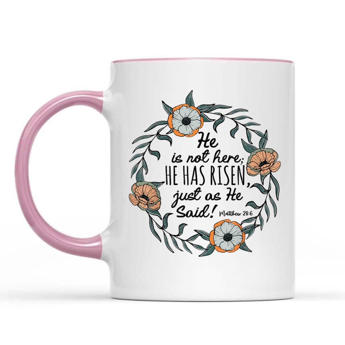 He Is Not Here He Has Risen Matthew 286 Christian Easter T-Shirt He Is Not Here He Has Risen Matthew 286 Christian Easter T-Shirt