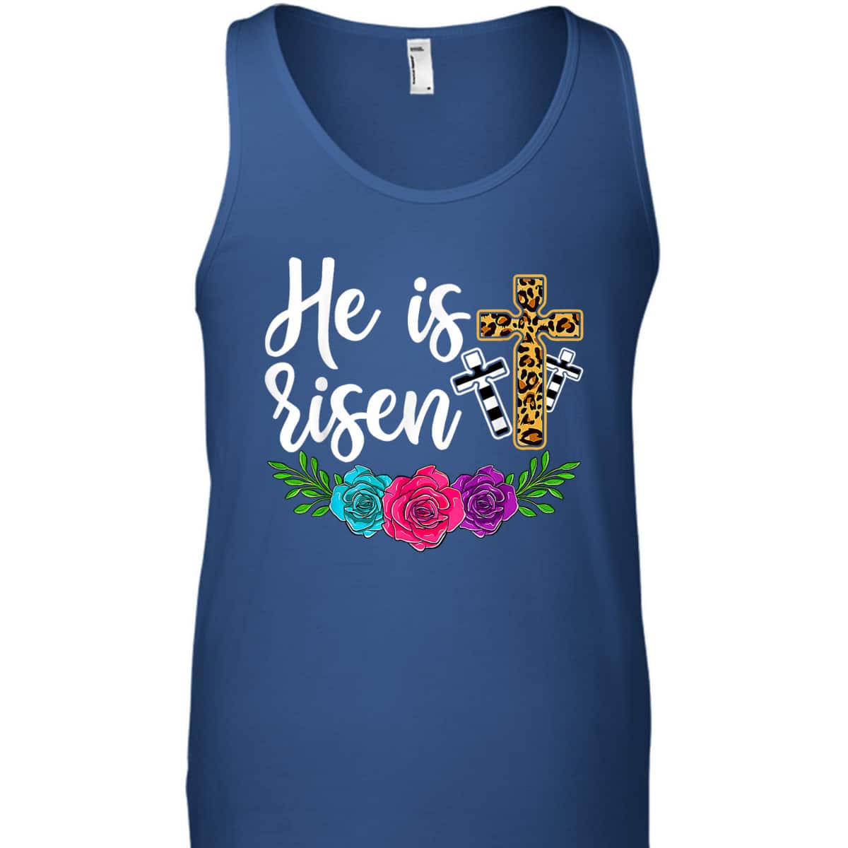 Happy Easter Day Christian Cross He Is Risen T-Shirt Happy Easter Day Christian Cross He Is Risen T-Shirt