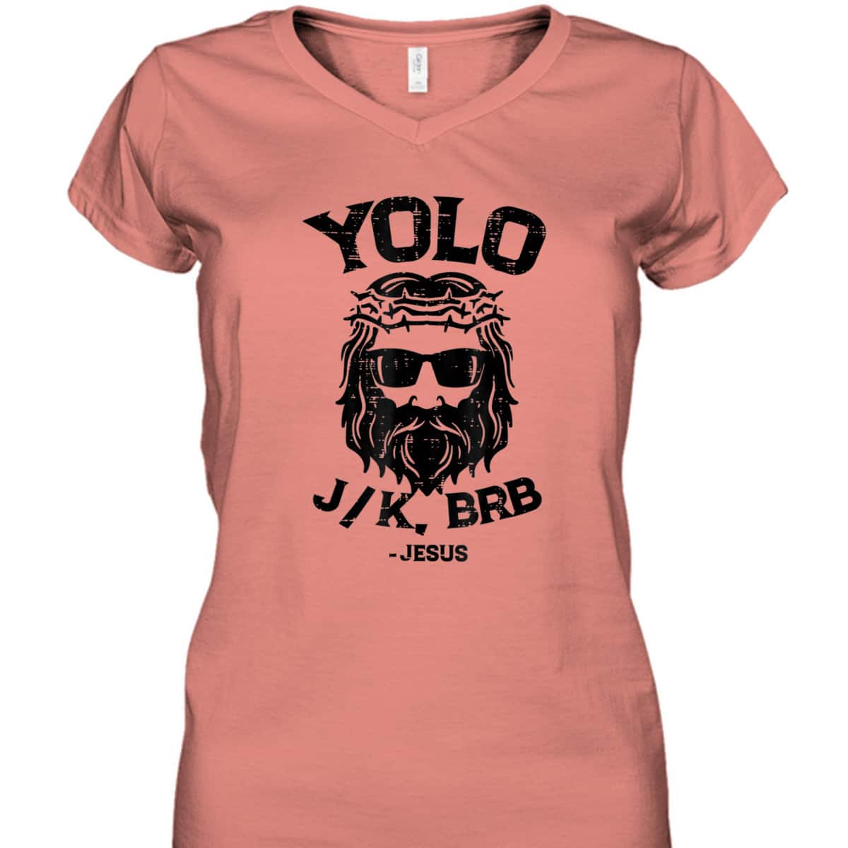 Yolo Jk Brb Jesus Funny Easter Day Ressurection Christians T-Shirt Yolo Jk Brb Jesus Funny Easter Day Ressurection Christians T-Shirt
