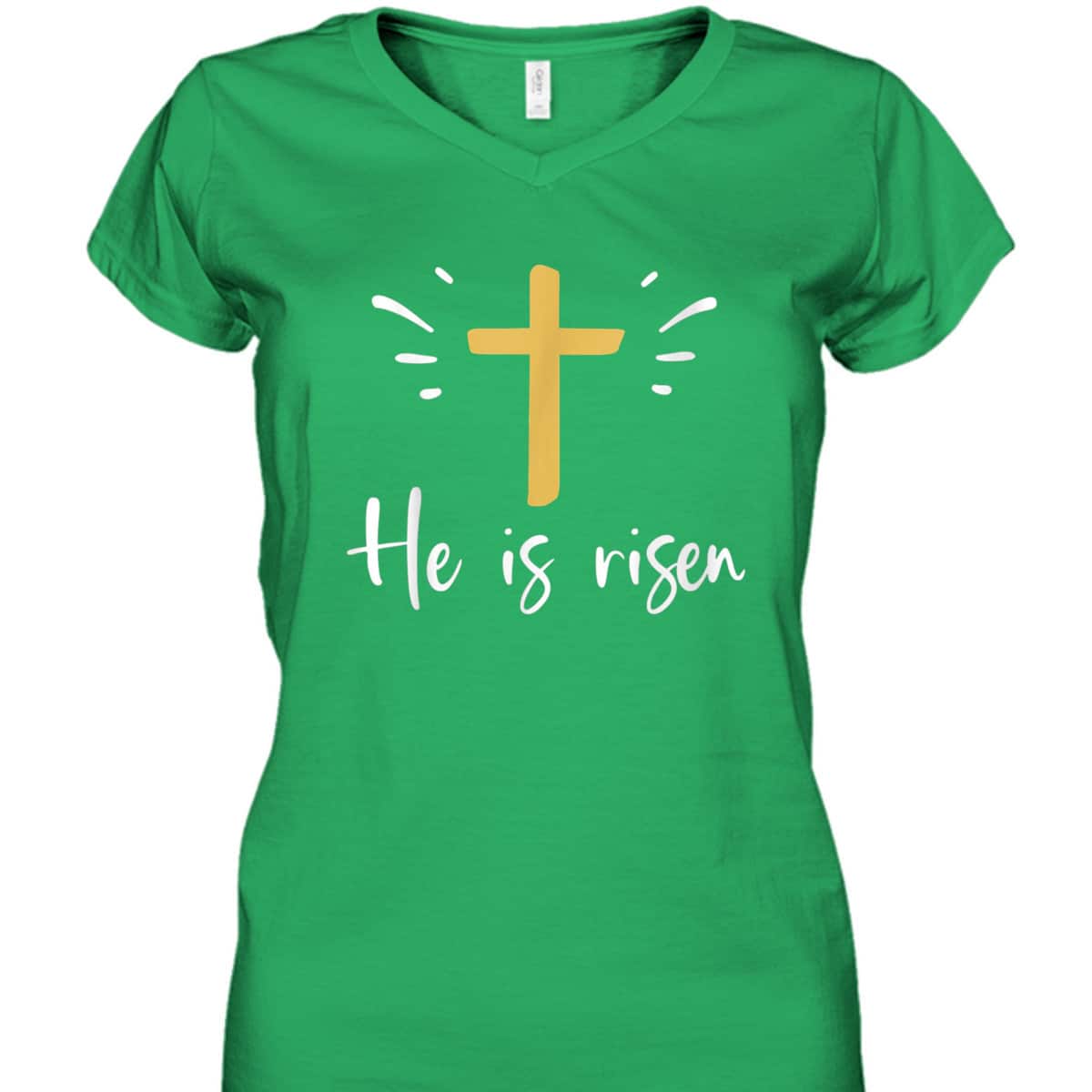 He Is Risen Happy Easter Day Jesus Christian Cross T-Shirt He Is Risen Happy Easter Day Jesus Christian Cross T-Shirt