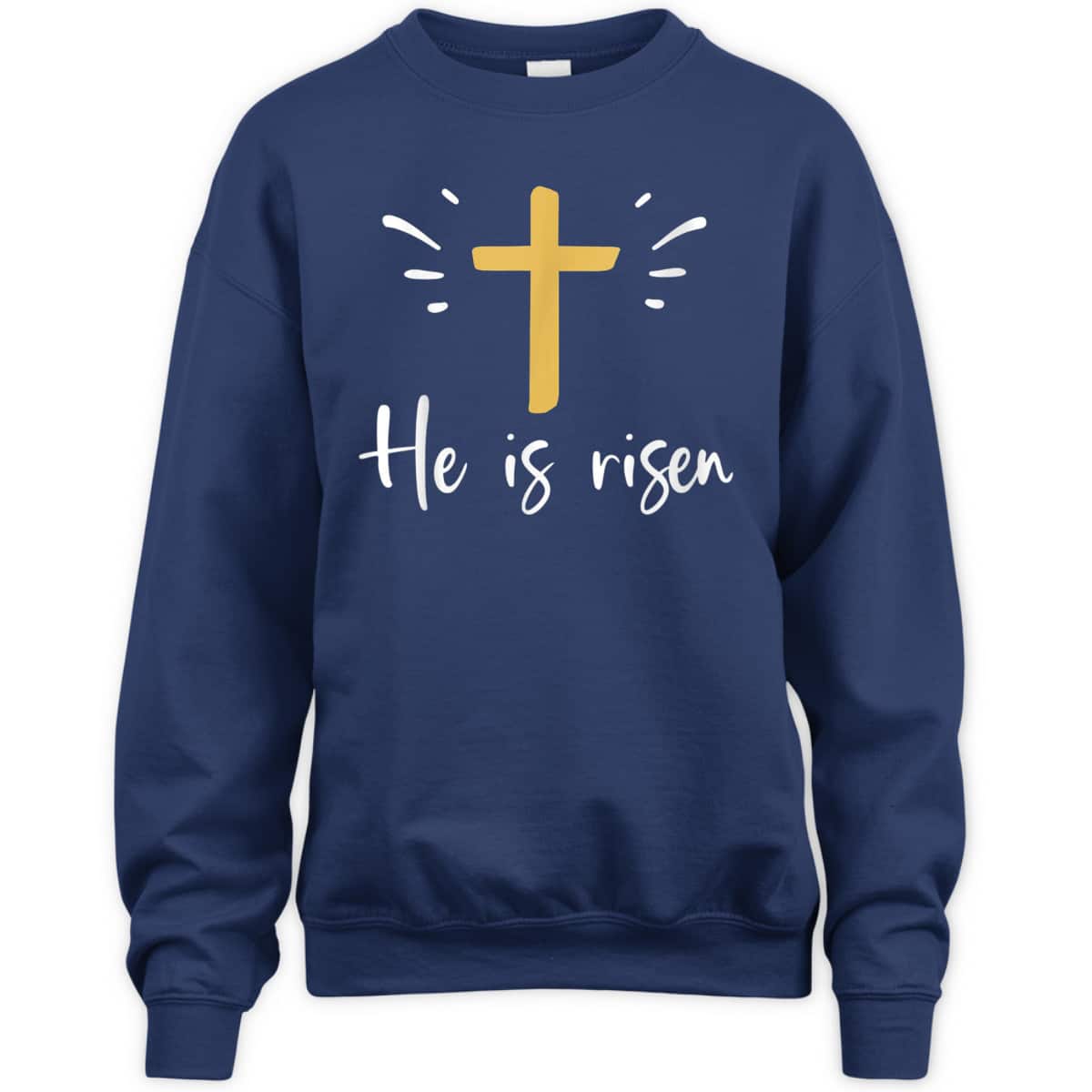He Is Risen Happy Easter Day Jesus Christian Cross T-Shirt He Is Risen Happy Easter Day Jesus Christian Cross T-Shirt