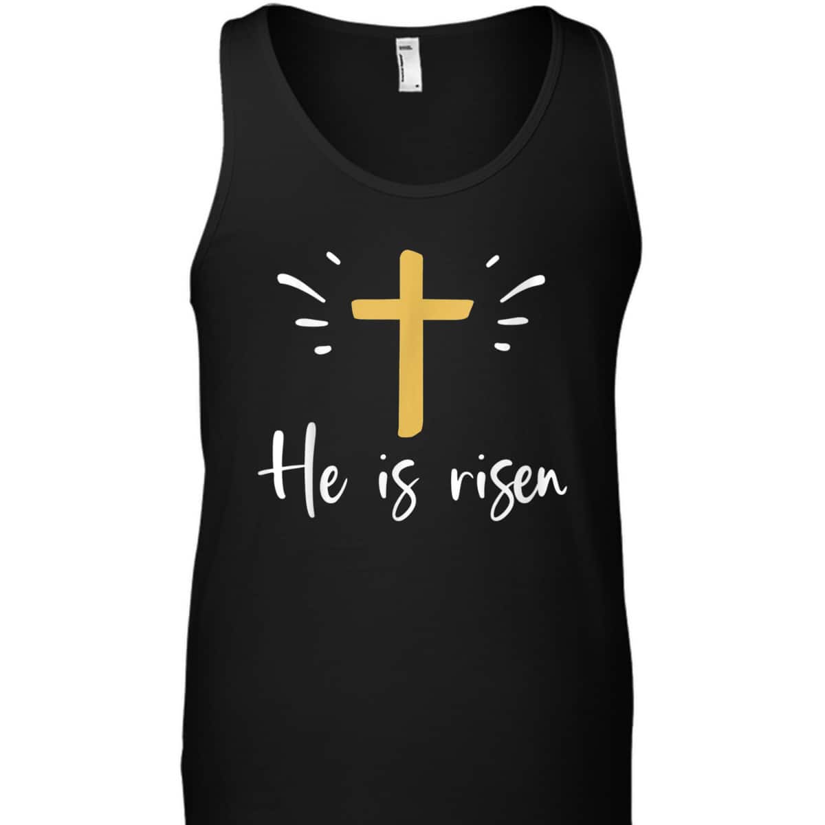 He Is Risen Happy Easter Day Jesus Christian Cross T-Shirt He Is Risen Happy Easter Day Jesus Christian Cross T-Shirt