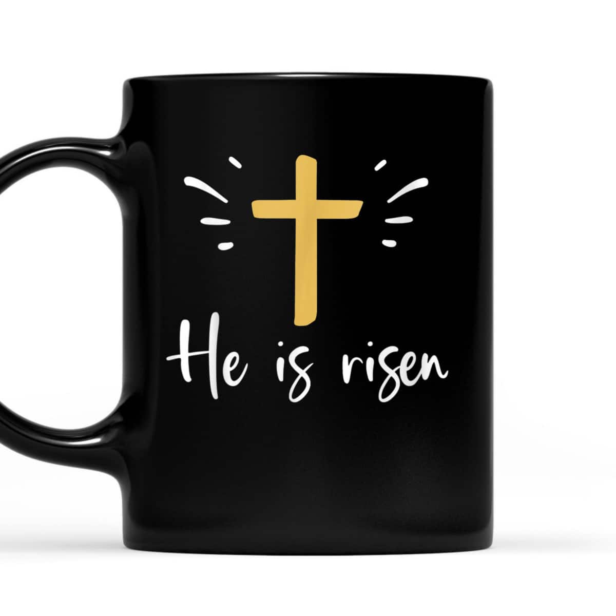 He Is Risen Happy Easter Day Jesus Christian Cross T-Shirt He Is Risen Happy Easter Day Jesus Christian Cross T-Shirt