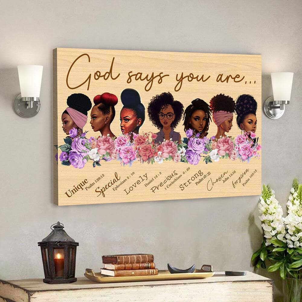 Scripture Bible Verse Jesus God Say You Are Christian Bible Verse Canvas Wall Art Scripture Bible Verse Jesus God Say You Are Christian Bible Verse Canvas Wall Art