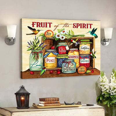 Bible Verse Painting Jesus Christian Hummingbird Fruit Of The Spirit Canvas Wall Art Bible Verse Painting Jesus Christian Hummingbird Fruit Of The Spirit Canvas Wall Art