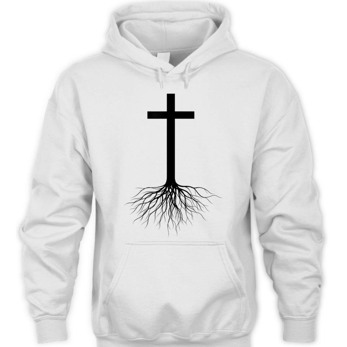 Jesus Cross Rooted In Christ Perfect T-Shirt For Christ Lovers