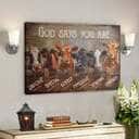 Bible Verse Cow God Says You Are Christian Canvas Wall Art Bible Verse Cow God Says You Are Christian Canvas Wall Art