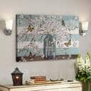 Bible Verse Butterfly Just Breathe Christian Canvas Wall Art Bible Verse Butterfly Just Breathe Christian Canvas Wall Art