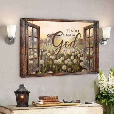Bible Verse Jesus Be Still And Know That I Am God Canvas Wall Art Bible Verse Jesus Be Still And Know That I Am God Canvas Wall Art