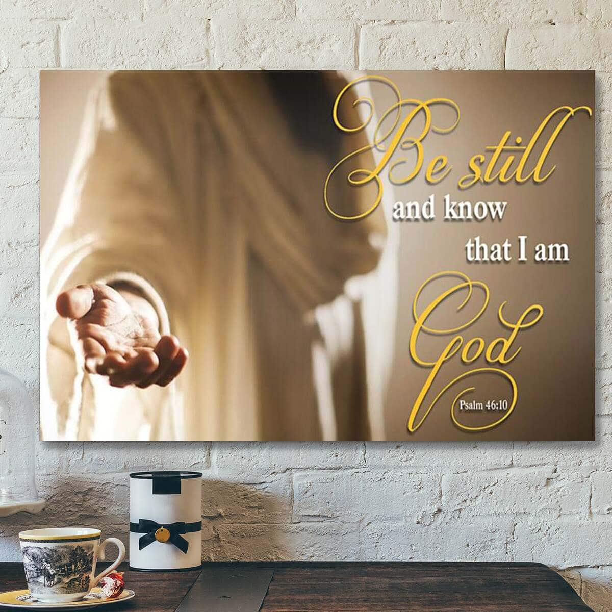 Bible Verse Jesus Art Be Still God Jesus Canvas Wall Art Bible Verse Jesus Art Be Still God Jesus Canvas Wall Art