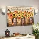 Bible Verse Autumn Sunflower God Says You Are Scripture Canvas Wall Art Bible Verse Autumn Sunflower God Says You Are Scripture Canvas Wall Art