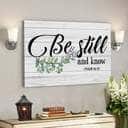 Bible Verse Be Still And Know Psalm 4610 Art Scripture Canvas Wall Art Bible Verse Be Still And Know Psalm 4610 Art Scripture Canvas Wall Art
