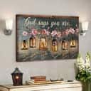 Beautiful Old Lamps God Says You Are Bible Verse Scripture Canvas Wall Art Beautiful Old Lamps God Says You Are Bible Verse Scripture Canvas Wall Art