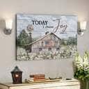 Dandelion Farm With Us Flag Today I Choose Joy Bible Verse Scripture Canvas Wall Art Dandelion Farm With Us Flag Today I Choose Joy Bible Verse Scripture Canvas Wall Art