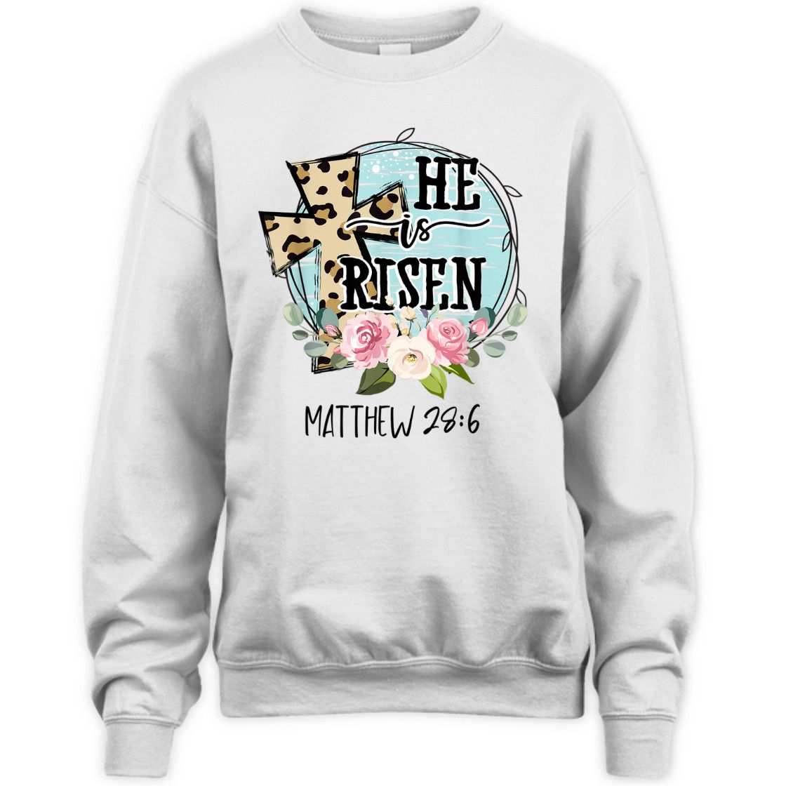 He Is Risen Matthew 28:6 Perfect Easter Day T-Shirt For Any Christian He Is Risen Matthew 28:6 Perfect Easter Day T-Shirt For Any Christian