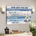 Christian Bible Verse Church And Butterfly God Says You Are Canvas Wall Art Christian Bible Verse Church And Butterfly God Says You Are Canvas Wall Art