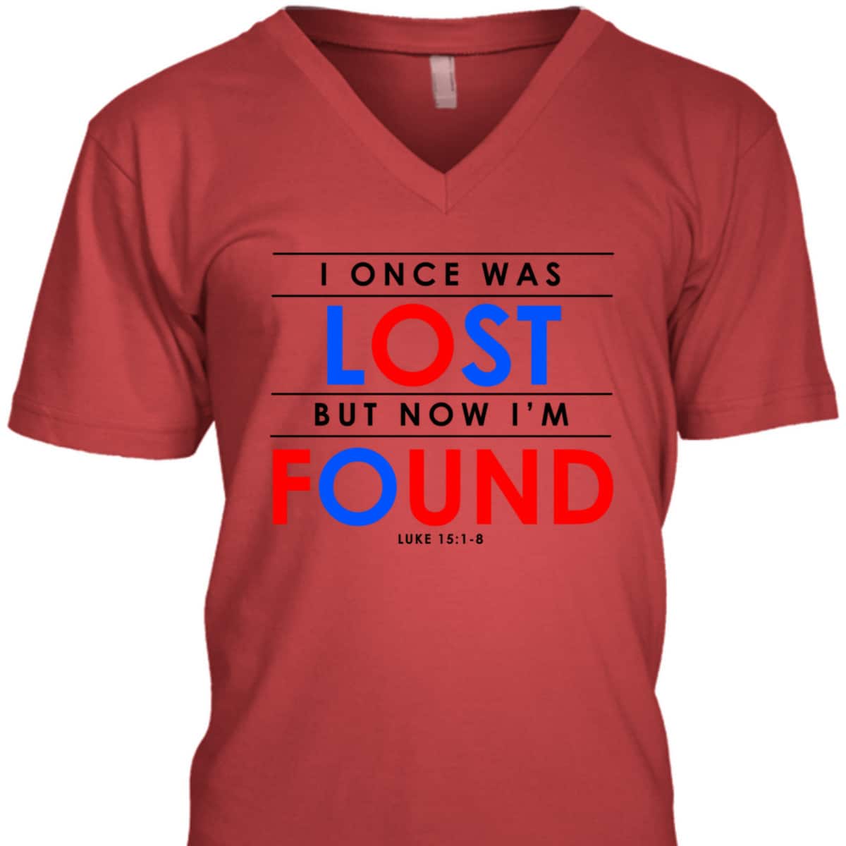 Christian Gifts I Once Was Lost But Now I'm Found T-Shirt Christian Gifts I Once Was Lost But Now I'm Found T-Shirt