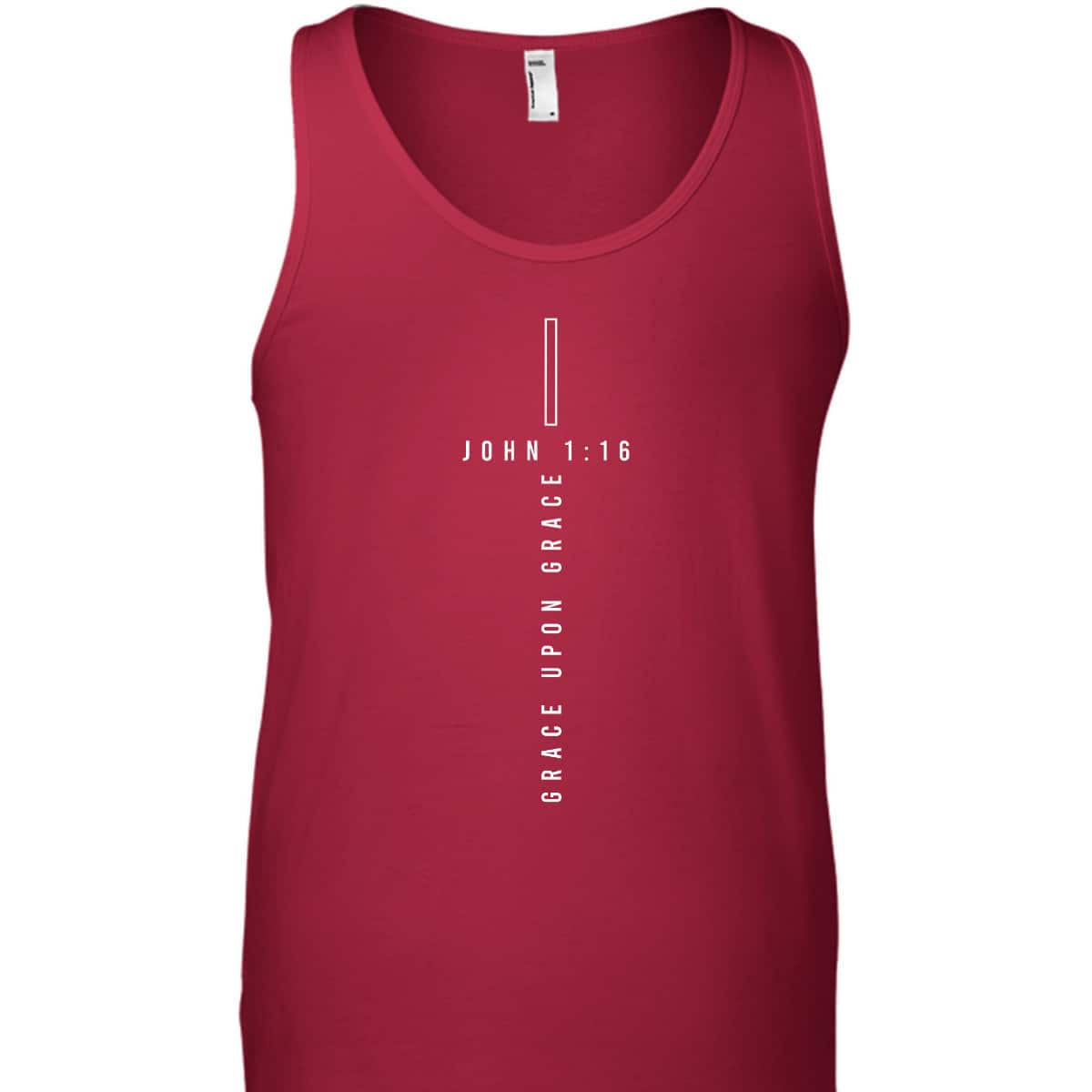 Grace Upon Grace John 116 Cross God Christian Men T-Shirt Grace Upon Grace John 116 Cross God Christian Men T-Shirt