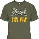Blessed Nuna Thanksgiving Mother's Day T-Shirt