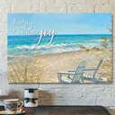 Today I Choose Joy 34 Bible Verse Scripture Canvas Wall Art