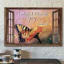 Today I Choose Joy 33 Bible Verse Scripture Canvas Wall Art