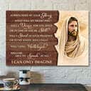 Surrounded By Your Glory I Can Only Imagine Christian Religious Bible Verse Scripture Canvas Wall Art