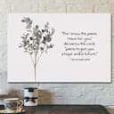 For I Know The Plans I Have For You Jesus Bible Verse Scripture Canvas Wall Art