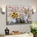 Farmhouse And Hummingbirds Bless The Food Before Us Bible Verse Scripture Canvas Wall Art Farmhouse And Hummingbirds Bless The Food Before Us Bible Verse Scripture Canvas Wall Art