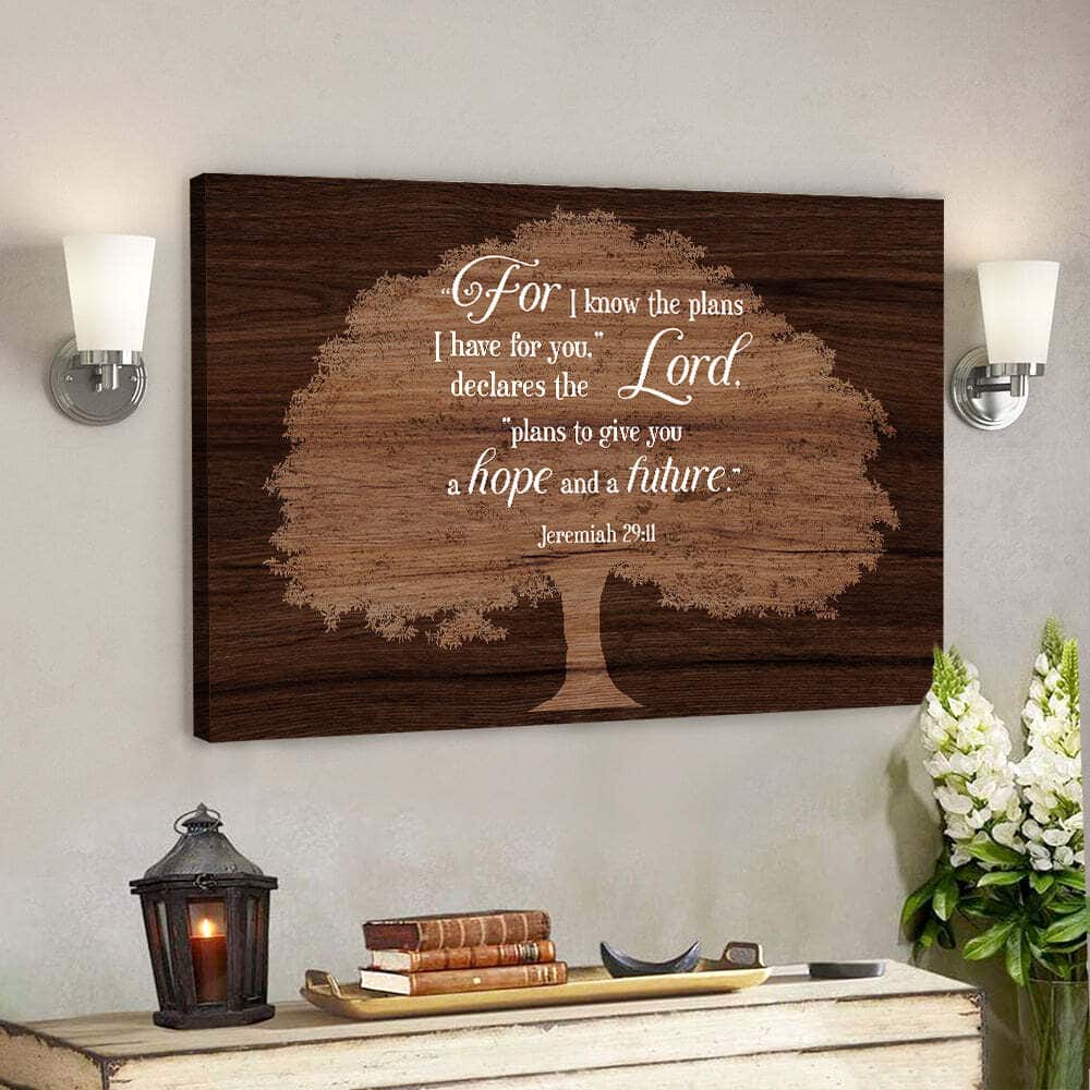 Lord Plans To Give You A Hope And A Future Jeremiah 2911 Bible Verse Scripture Canvas Wall Art Lord Plans To Give You A Hope And A Future Jeremiah 2911 Bible Verse Scripture Canvas Wall Art
