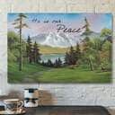 He It Our Peace Bible Verse Scripture Canvas Wall Art