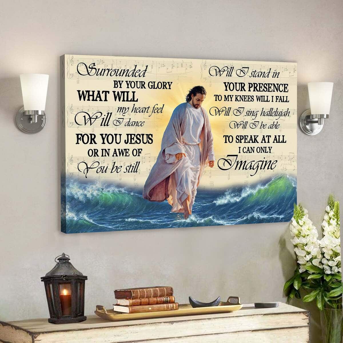 Jesus Christ I Can Only Imagine Bible Verse Scripture Canvas Wall Art Jesus Christ I Can Only Imagine Bible Verse Scripture Canvas Wall Art