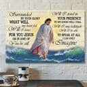 Jesus Christ I Can Only Imagine Bible Verse Scripture Canvas Wall Art