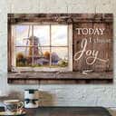 Faith Bible Verse Scripture Today I Choose Day Joy James 12 Canvas Wall Art Faith Bible Verse Scripture Today I Choose Day Joy James 12 Canvas Wall Art