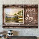 Today I Choose Day Joy James 12 Christian Faith Bible Verse Scripture Canvas Wall Art Today I Choose Day Joy James 12 Christian Faith Bible Verse Scripture Canvas Wall Art