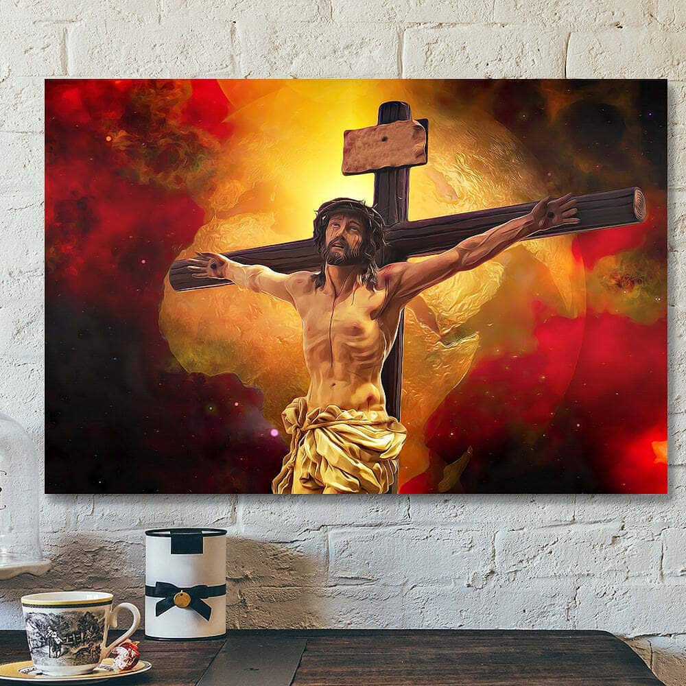 Jesus Christ Christian Gift For Christian Canvas Wall Art Jesus Christ Christian Gift For Christian Canvas Wall Art