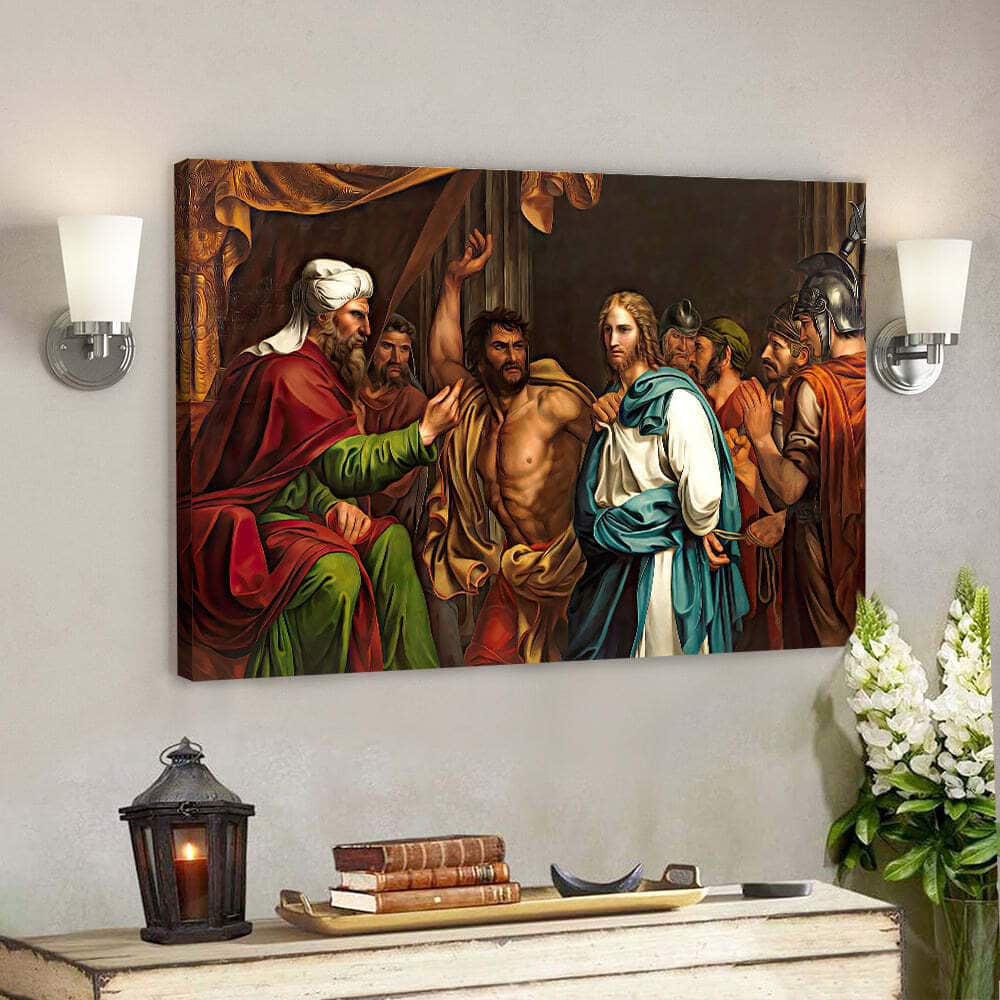 The Arrest Of Jesus Christ Faith Gift For Christian Canvas Wall Art The Arrest Of Jesus Christ Faith Gift For Christian Canvas Wall Art
