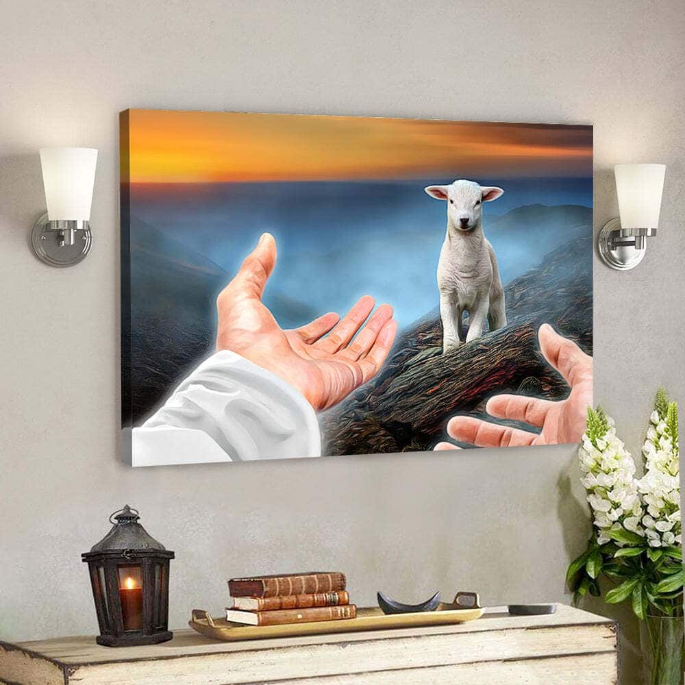 The Lamb Of God Christian Religious Faith Scripture Canvas Wall Art The Lamb Of God Christian Religious Faith Scripture Canvas Wall Art