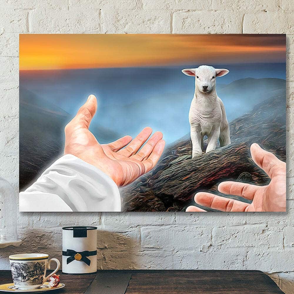 The Lamb Of God Christian Religious Faith Scripture Canvas Wall Art The Lamb Of God Christian Religious Faith Scripture Canvas Wall Art