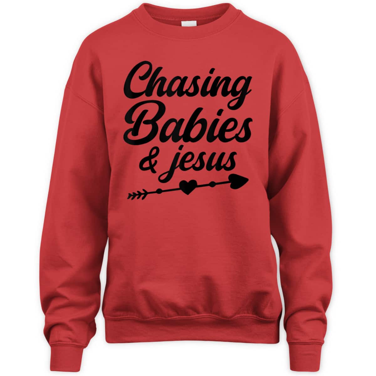 Christian Mama Religious Christian Chasing Babies And Jesus T-Shirt Christian Mama Religious Christian Chasing Babies And Jesus T-Shirt